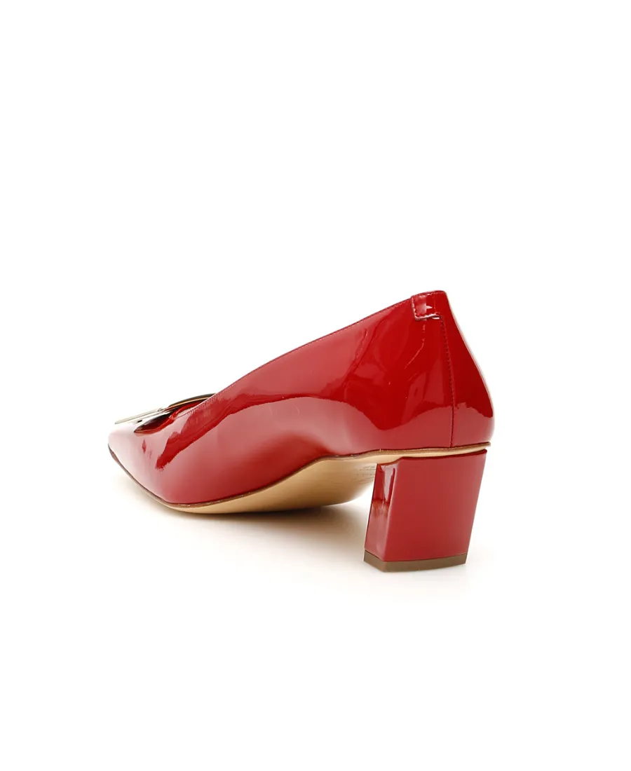 Belle Vivier Buckle Pumps