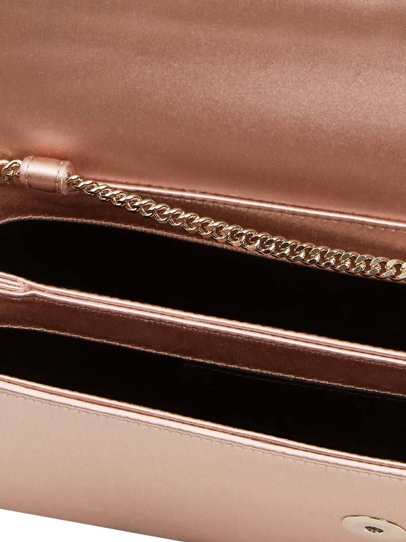 Flower Buckle Envelope Flap Crossbody Bag