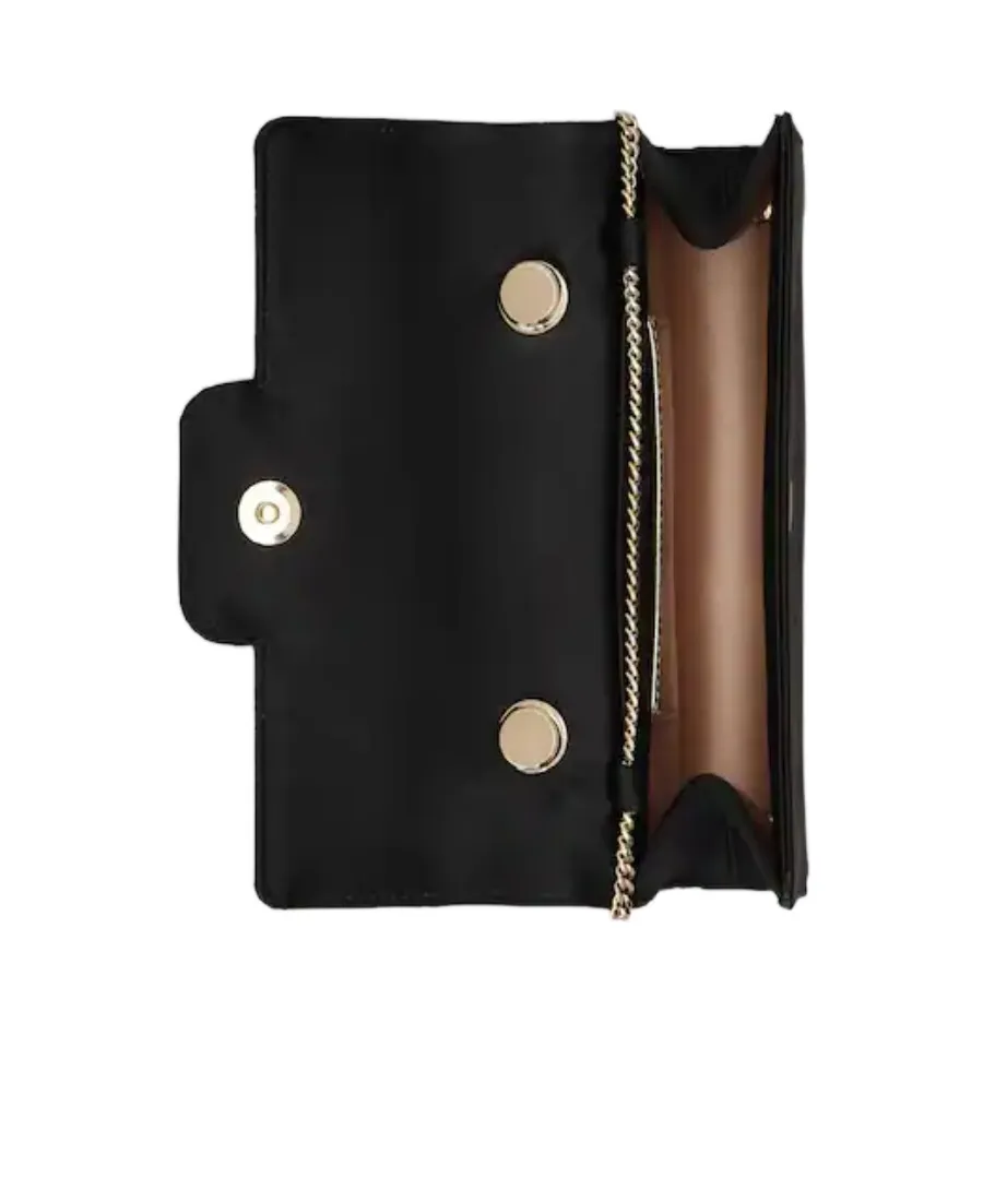Embellished Foldover Top Tote Bag