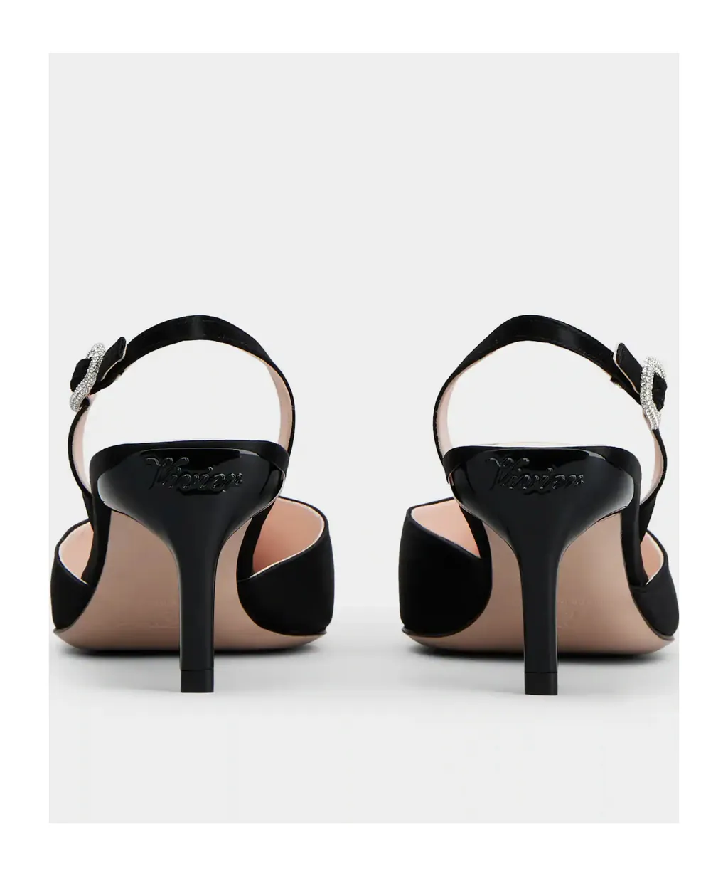 Viv’ Canard Slingback Pumps