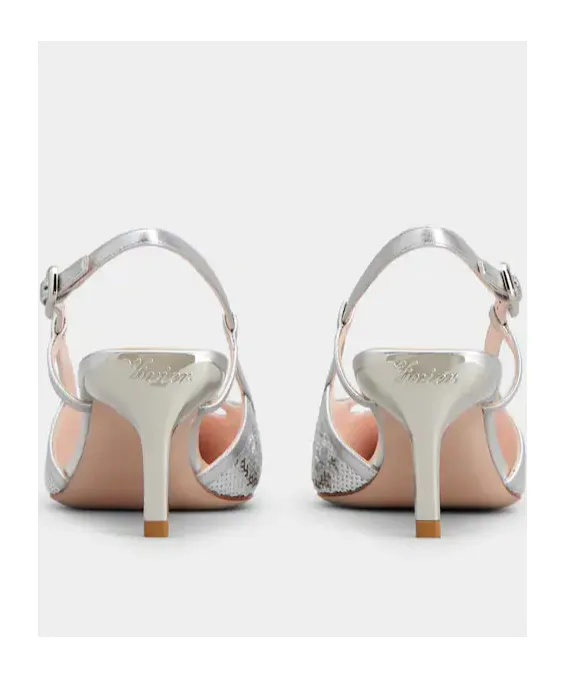 Mini Buckle Slingback Pumps