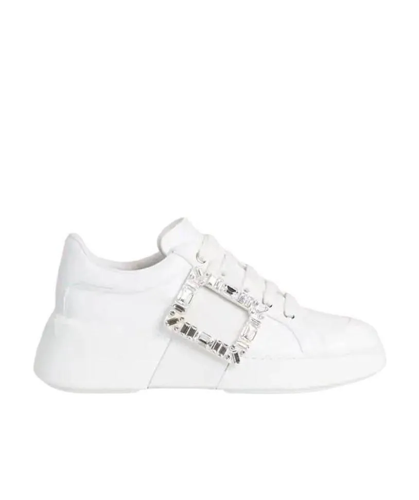 Viv' Skate Strass Buckle Sneakers