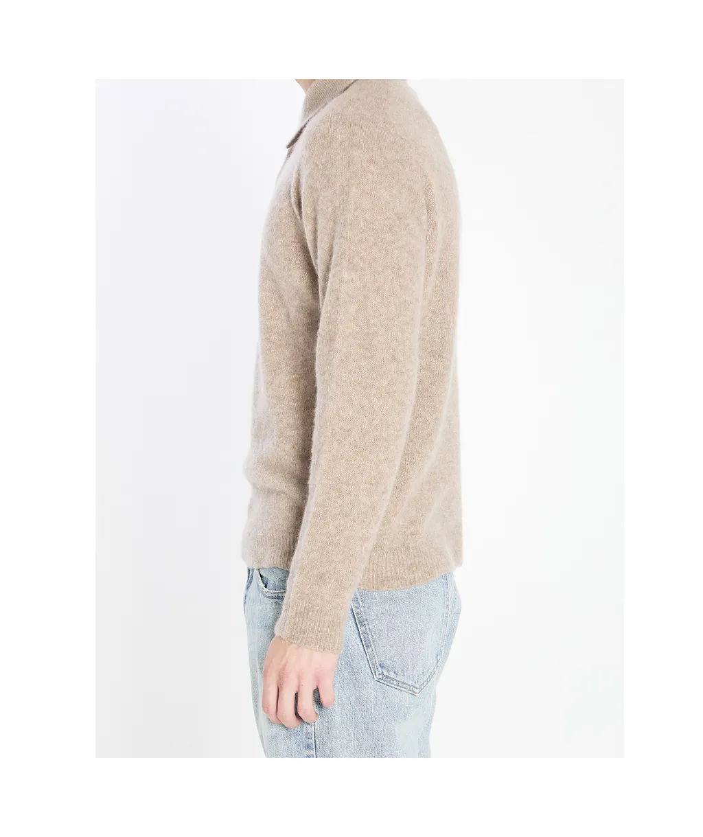 Cashmere Blend Polo Shirt