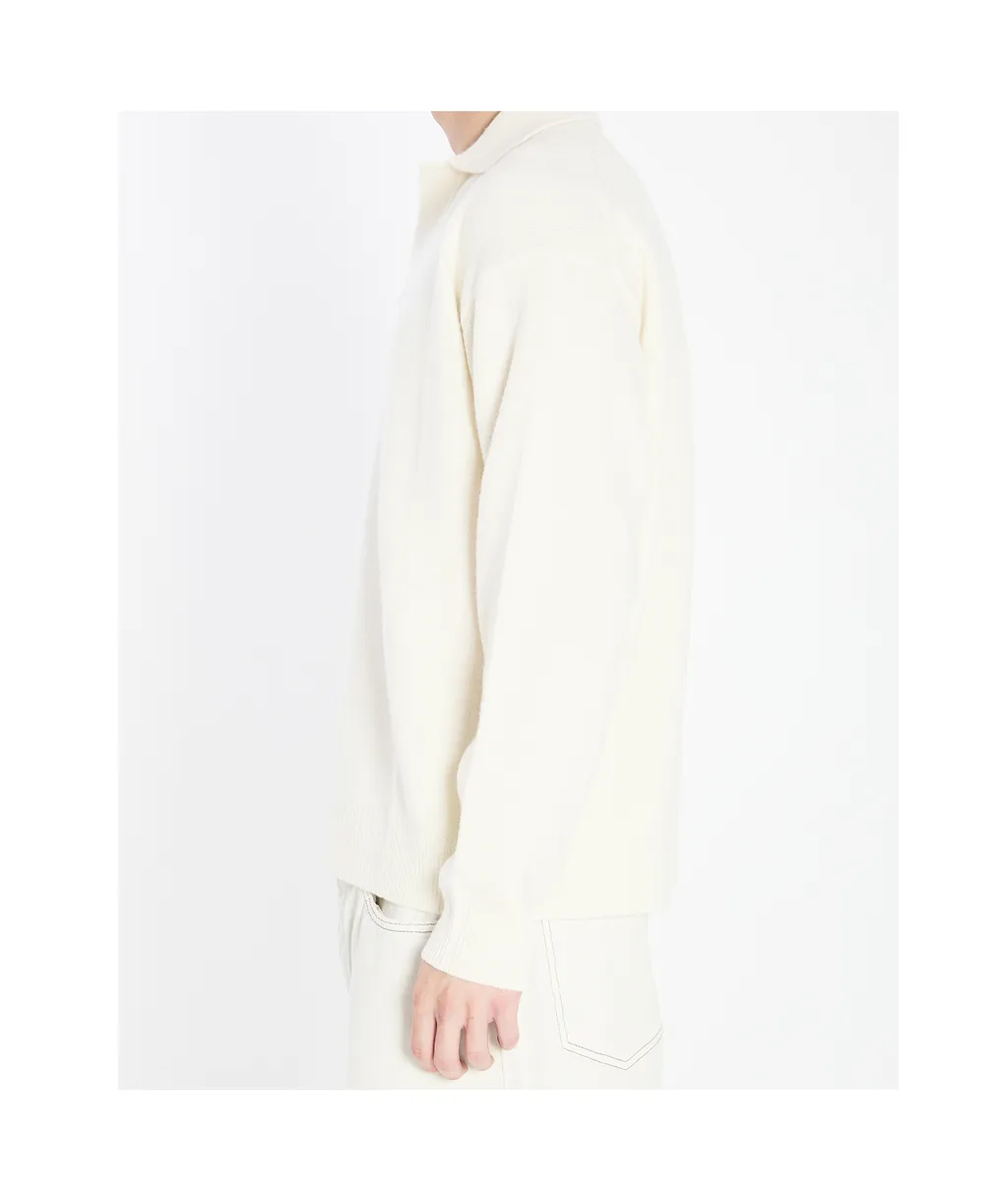 V-Neck Polo Knitwear