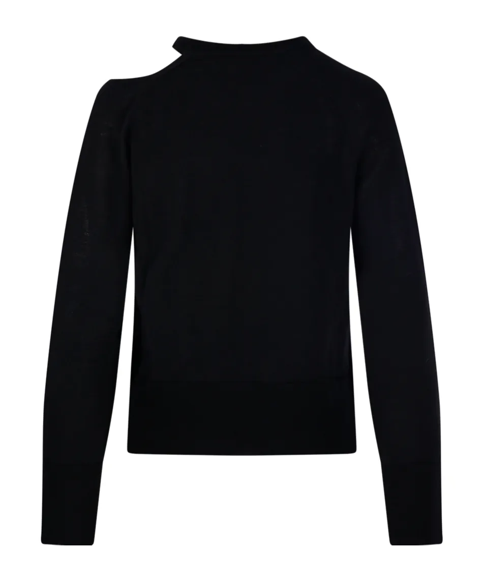 Cut-Out Sweater