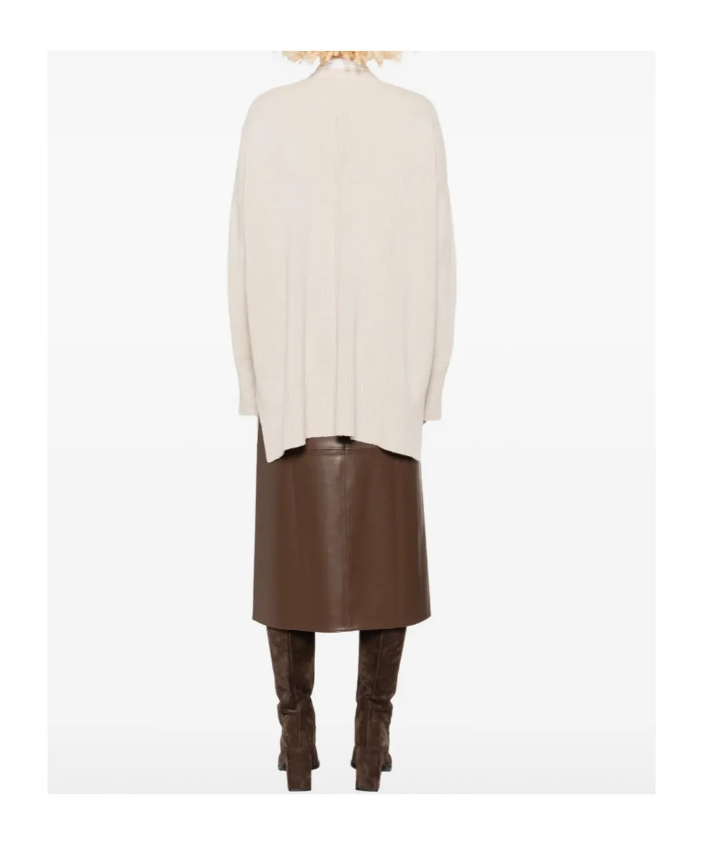 Patch-Pockets Cardigan