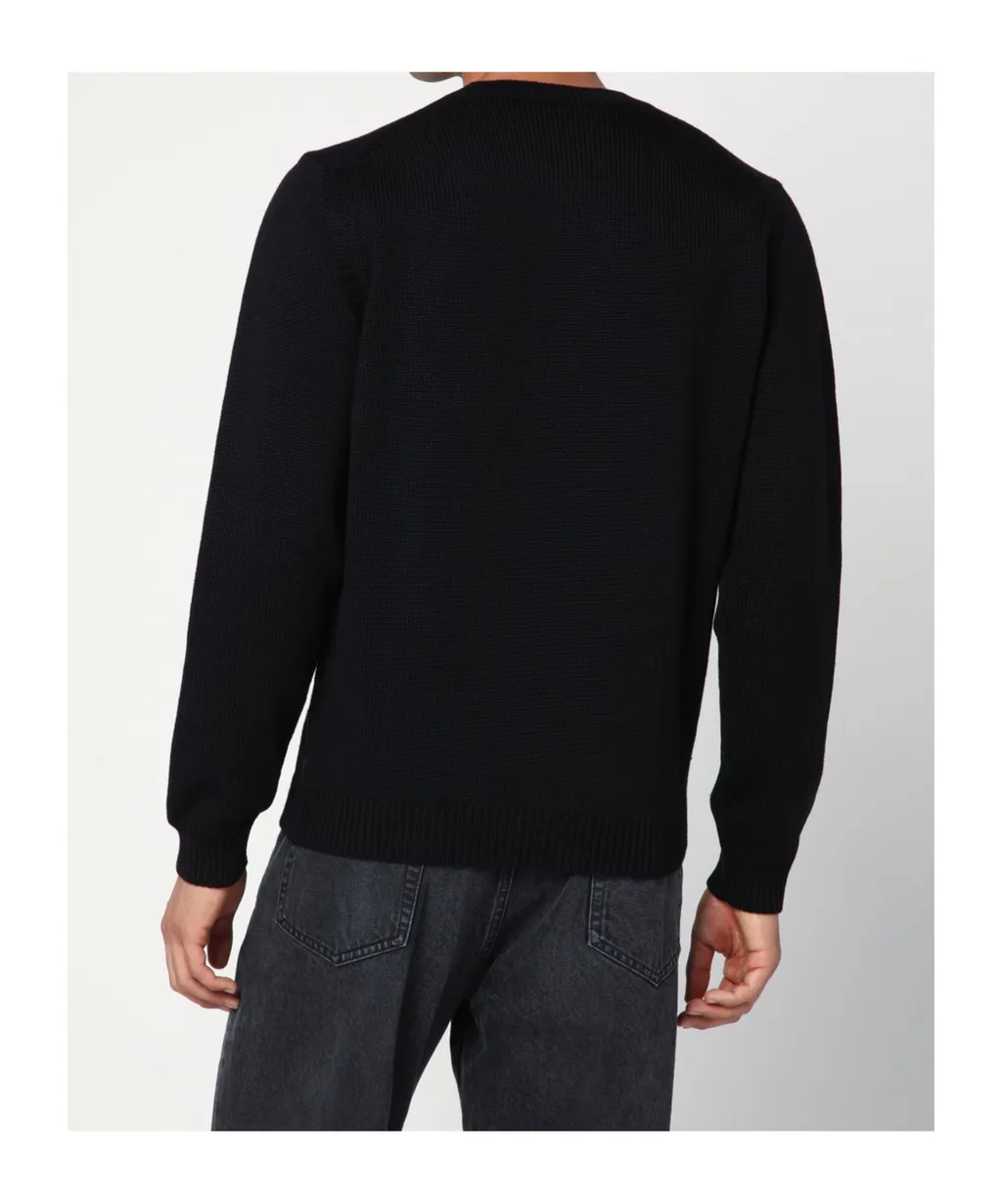 Round-Neck Wool Sweater