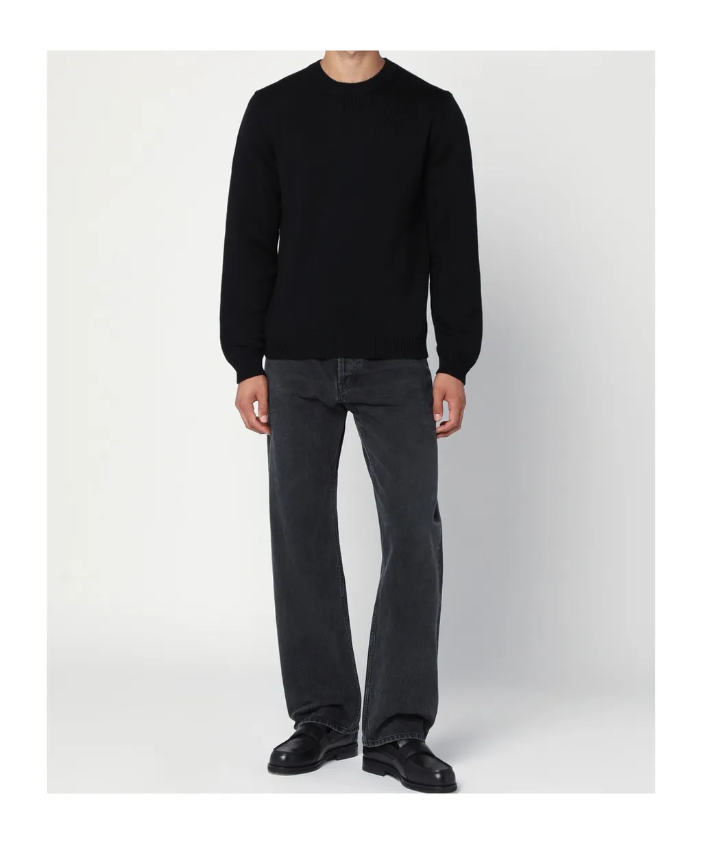Round-Neck Wool Sweater