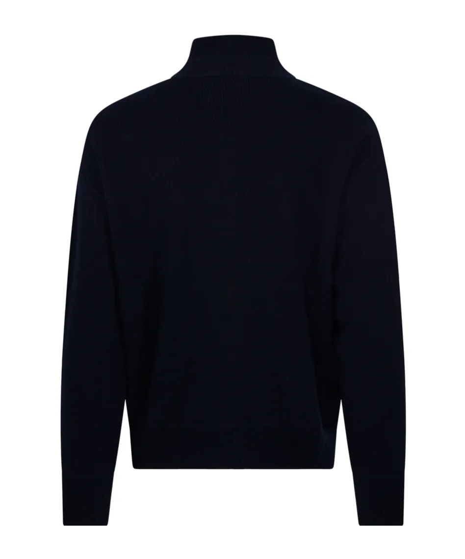 Roberto Collina High-Neck Zip Knitwear