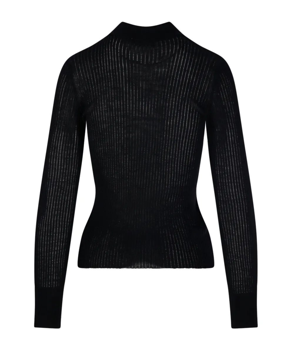 Ribbed Wool Knitwear