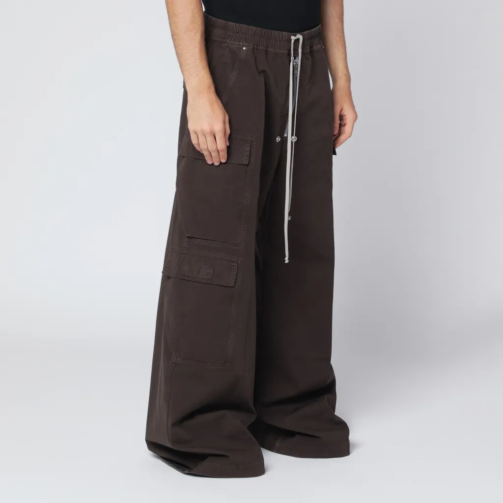 Drawstring Cargo Trousers