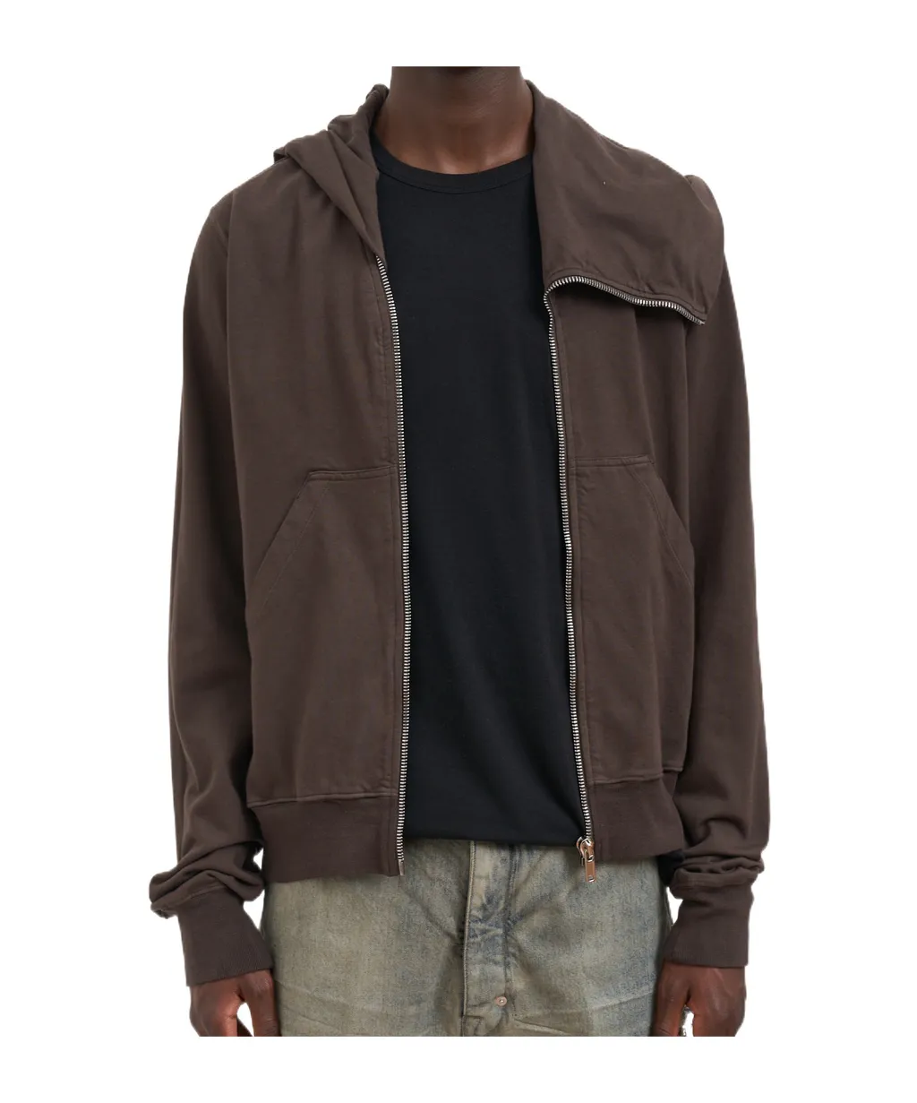 Zip Detailed Hoodie