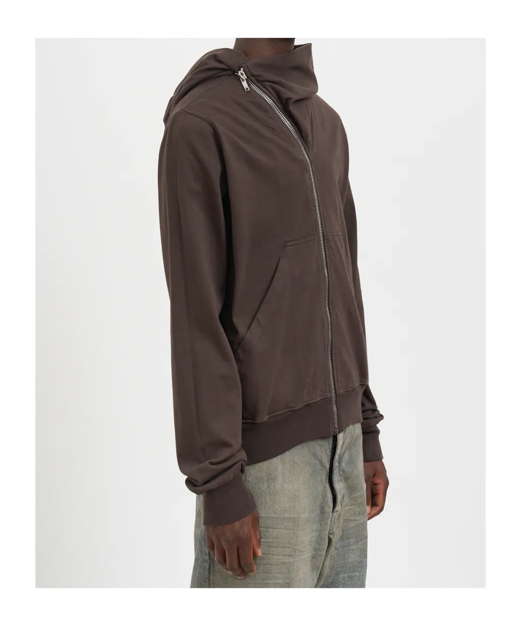 Zip Detailed Hoodie
