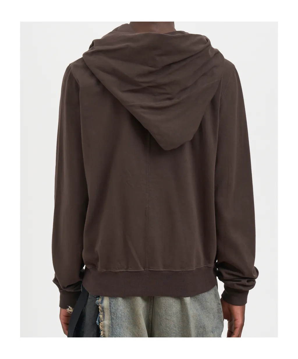 Zip Detailed Hoodie