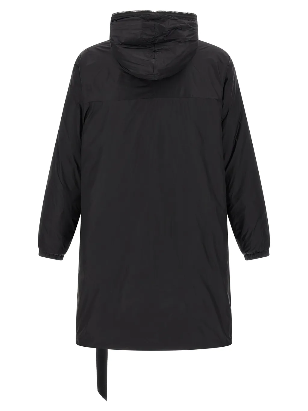 Zipped Hooded Coat