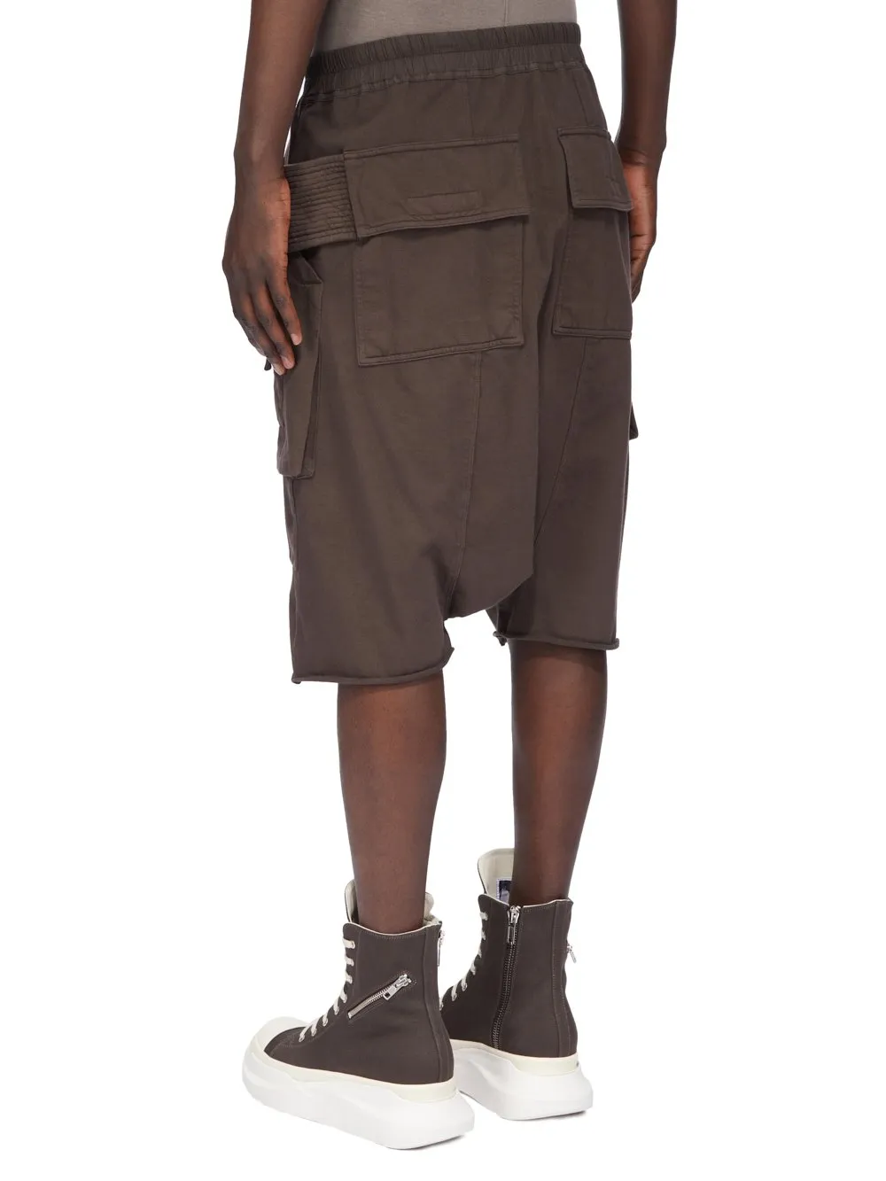 Drop-Crotch Cargo Shorts