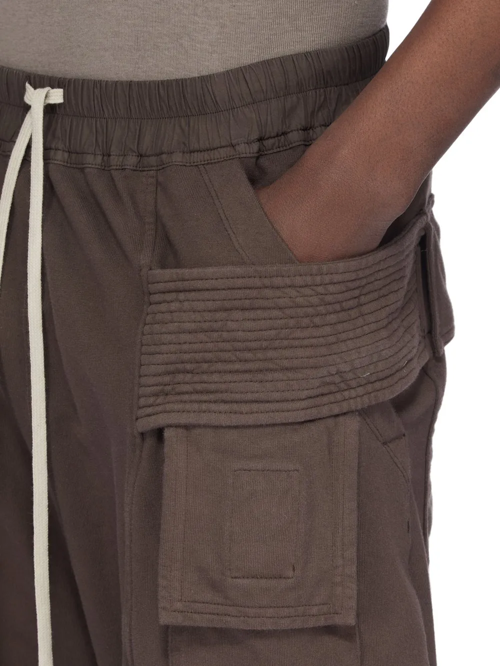 Drop-Crotch Cargo Shorts