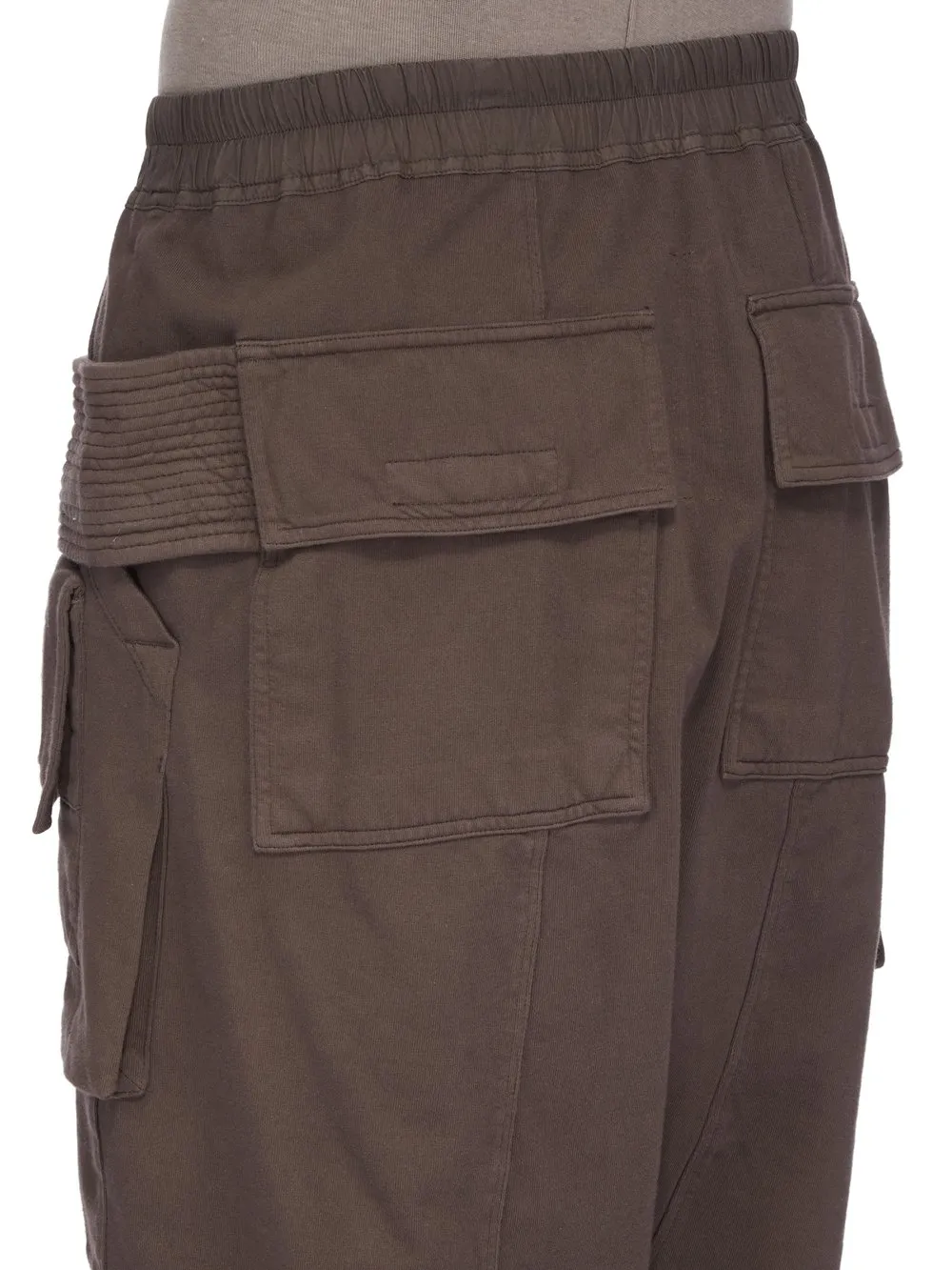 Drop-Crotch Cargo Shorts
