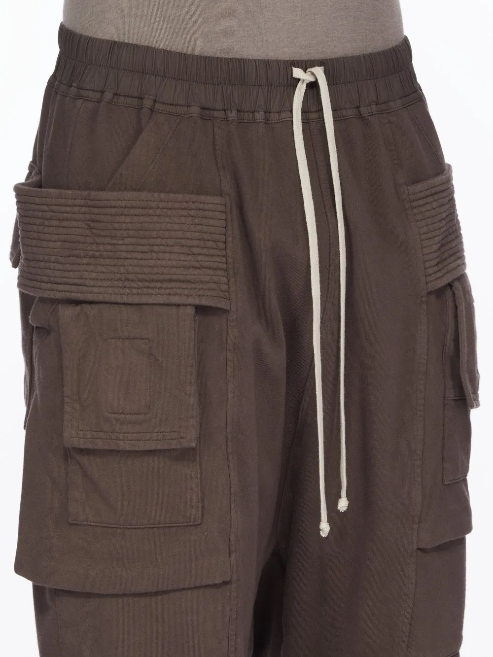 Drop-Crotch Cargo Shorts