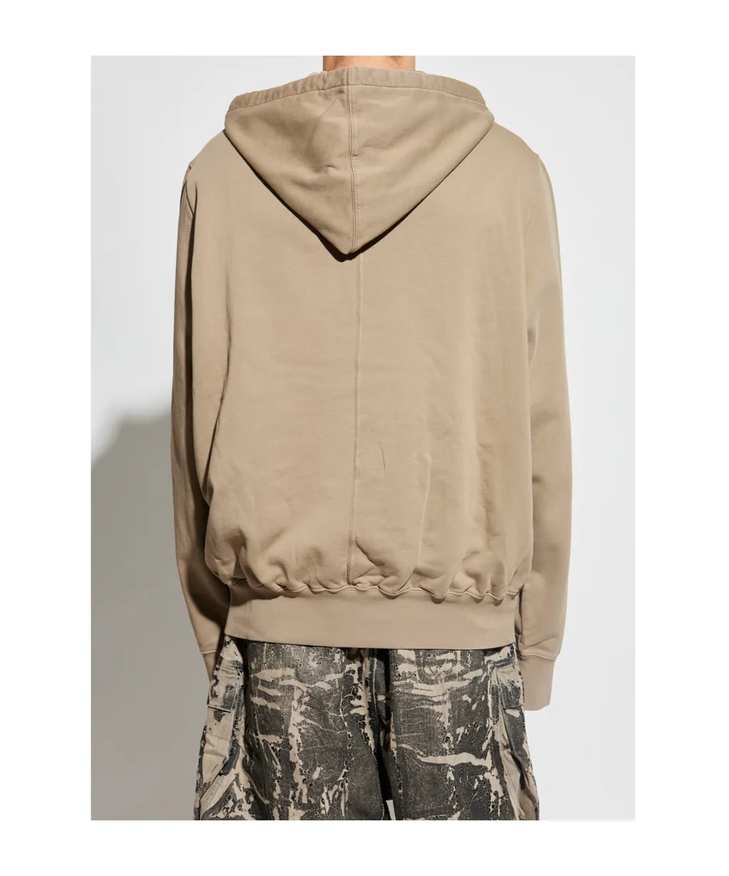 Strapped Drawstring Hoodie