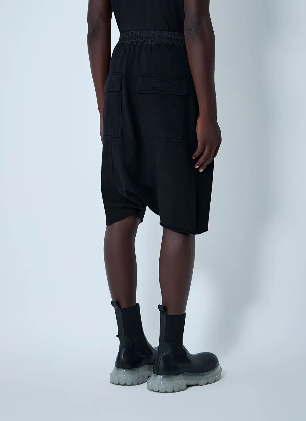 Drawstring Knee-Length Shorts