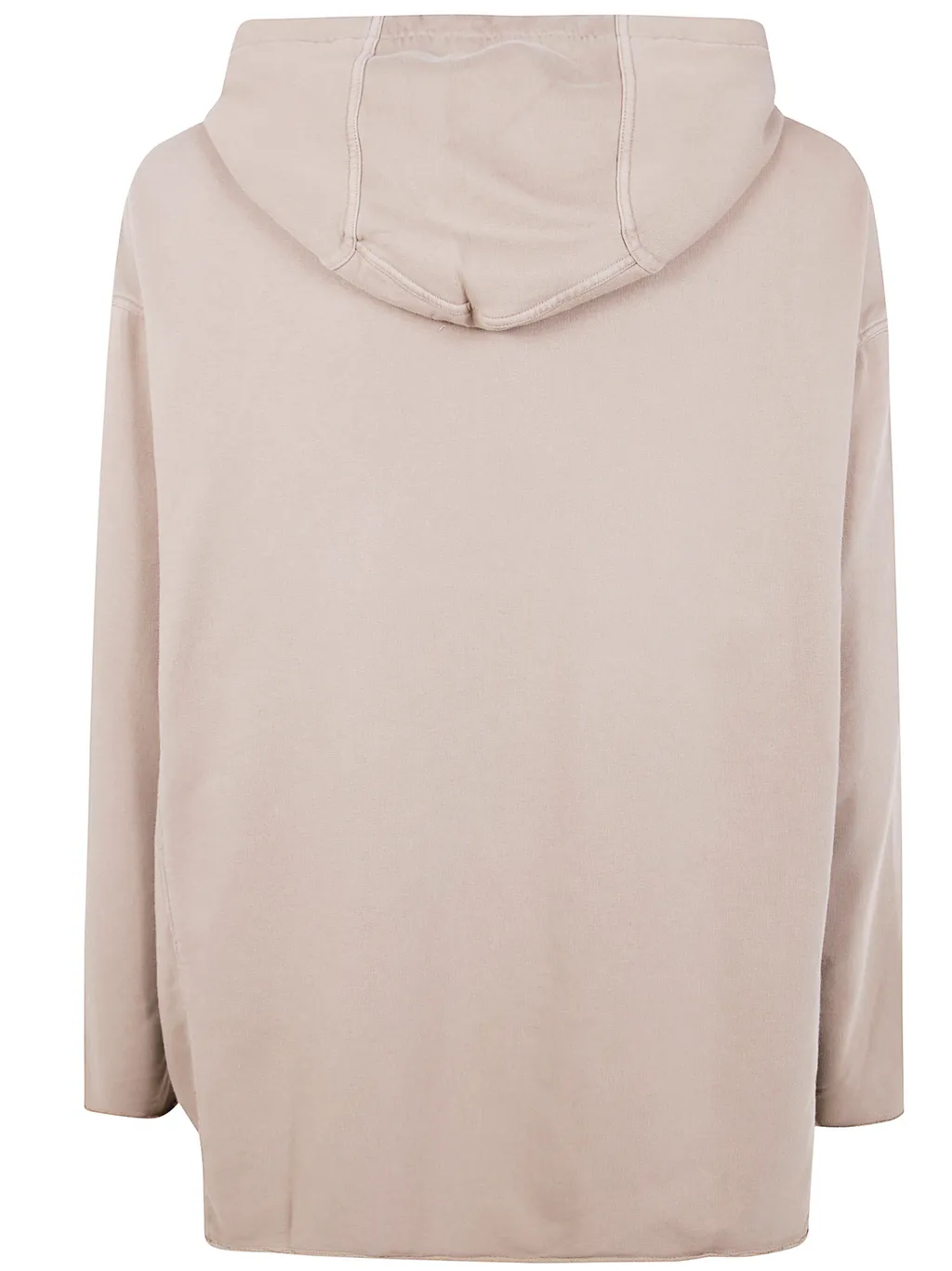 Drop-Shoulder Cotton Hoodie