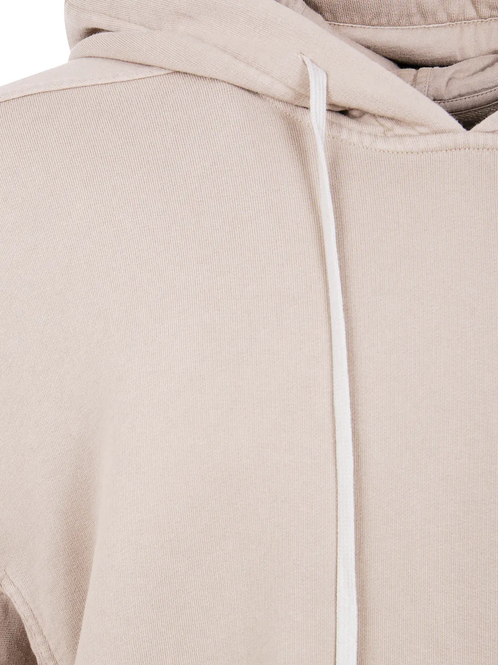 Drop-Shoulder Cotton Hoodie