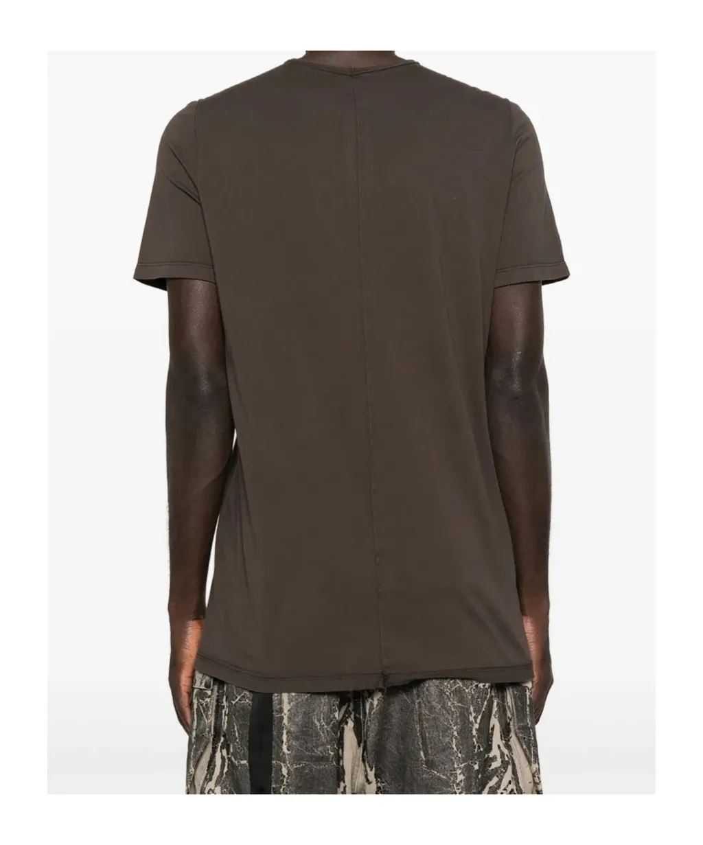 Short Sleeved Draped Hem T-Shirt