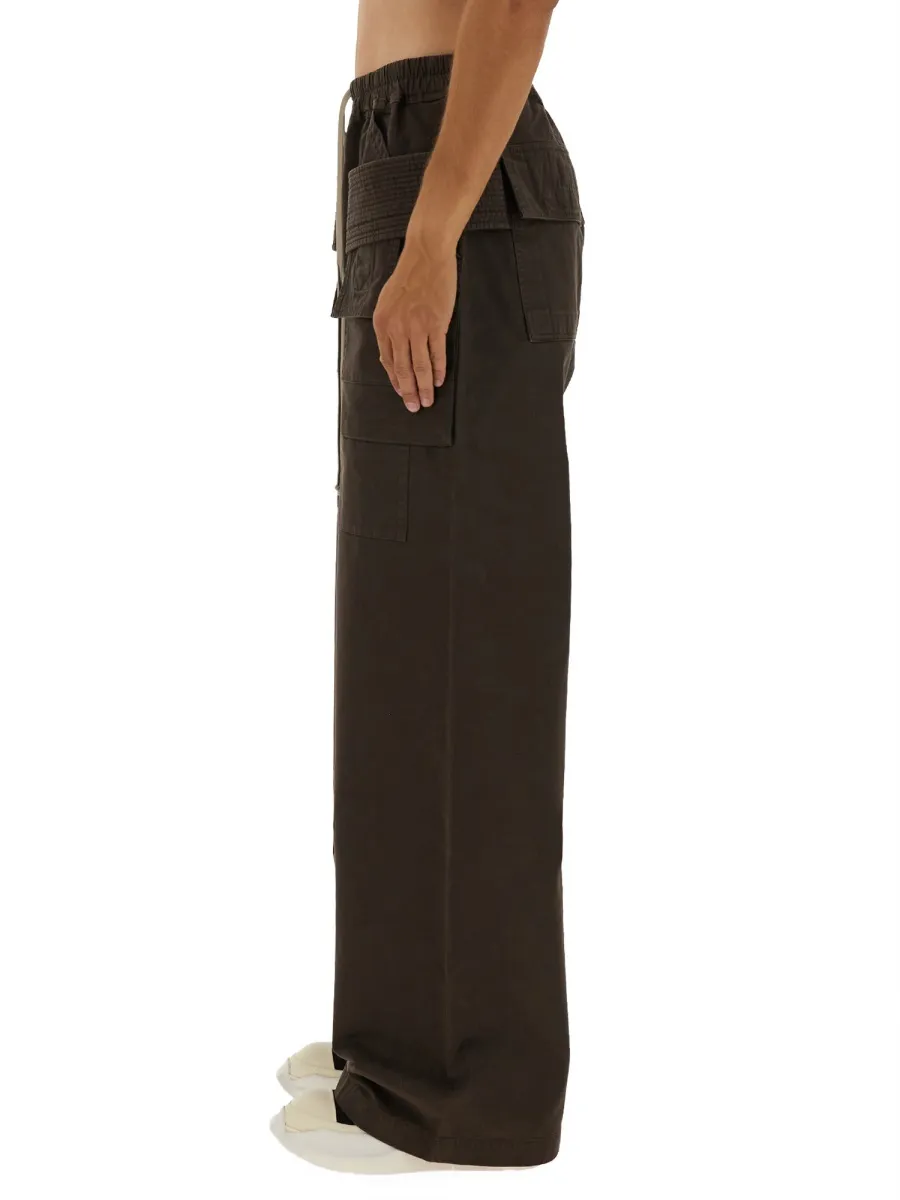Creatch Wide Cargo Drawstring Pants