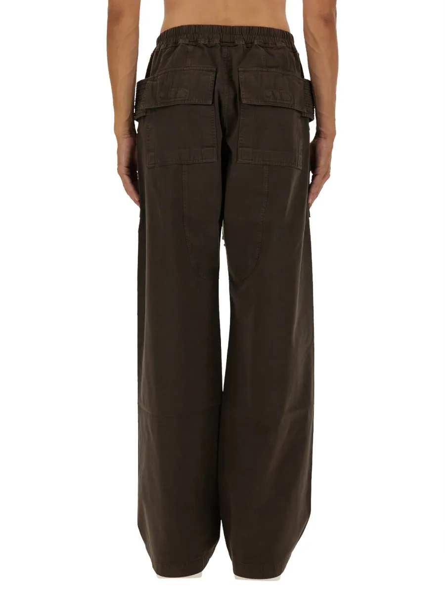Creatch Wide Cargo Drawstring Pants