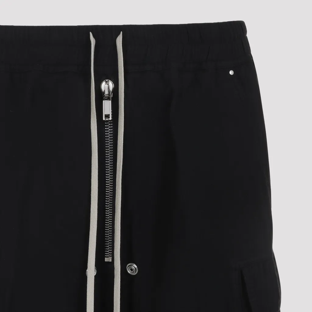 Drawstring Wide-Leg Pants