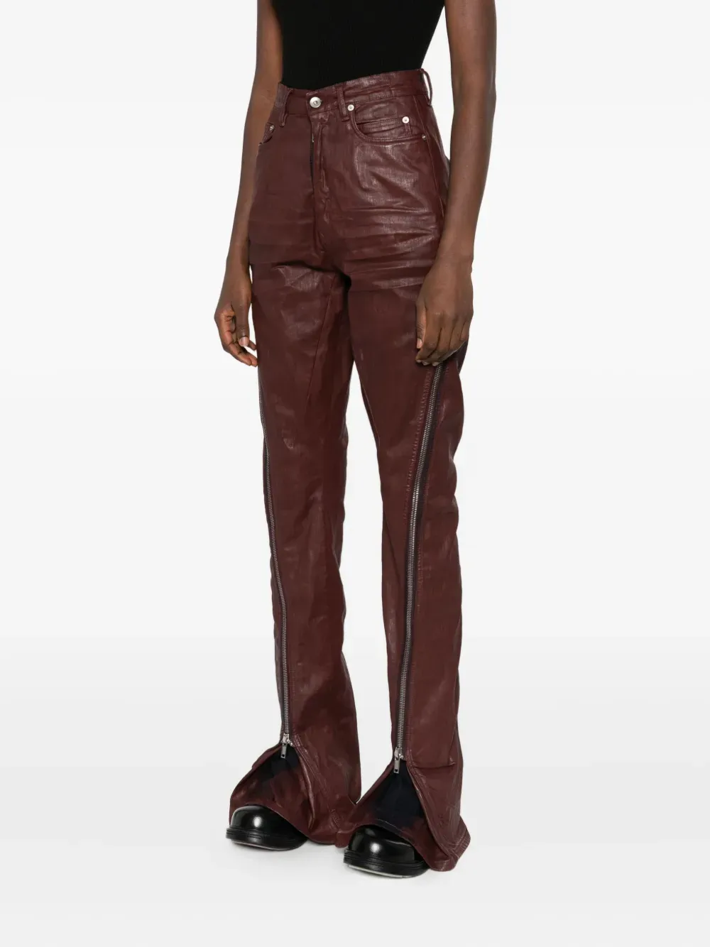 Bolan Banana Side-Zip Jeans