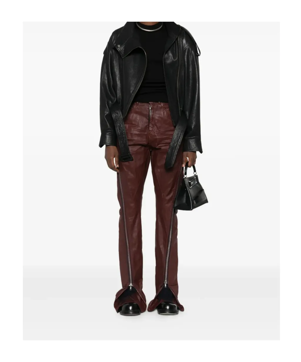 Bolan Banana Side-Zip Jeans