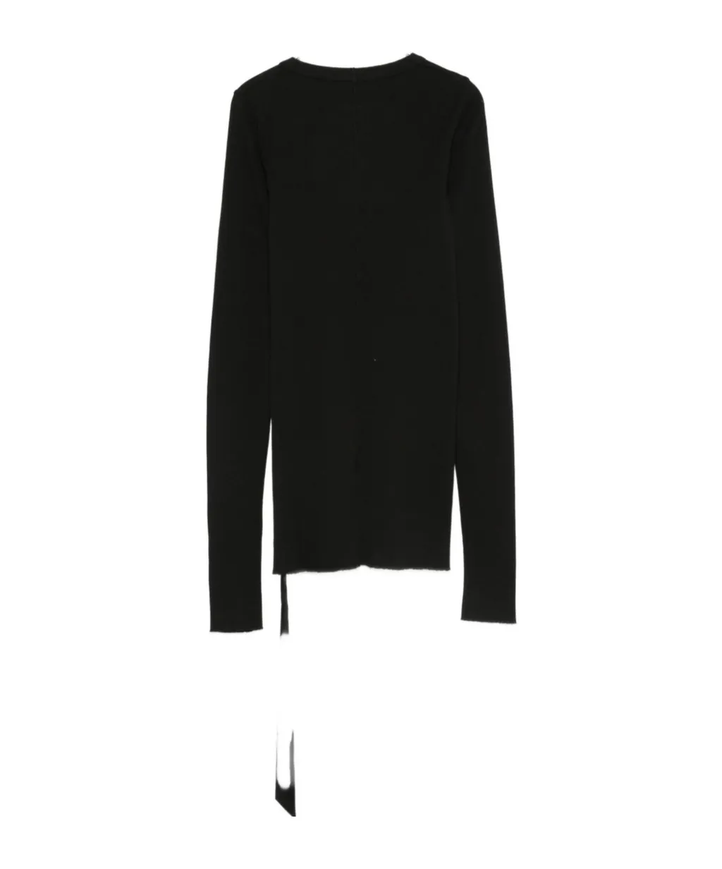 Long Sleeved Ribbed T-Shirt