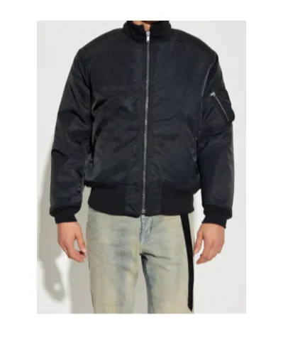 Zip-Fastening Bomber Jacket