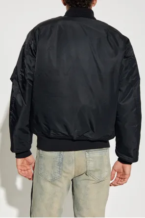 Zip-Fastening Bomber Jacket
