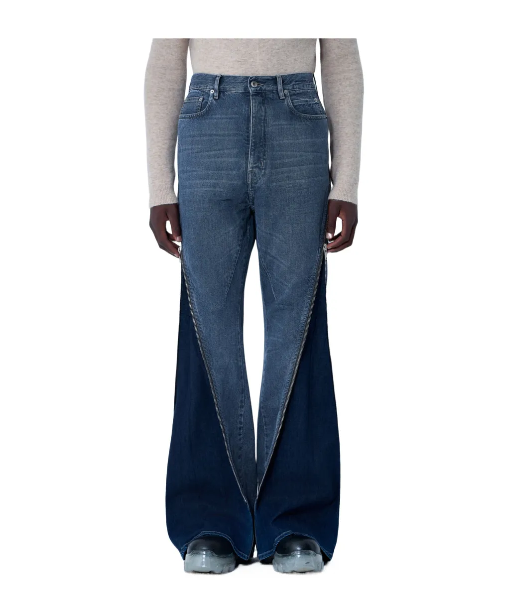 Bolan Banana Zip-Detail Jeans