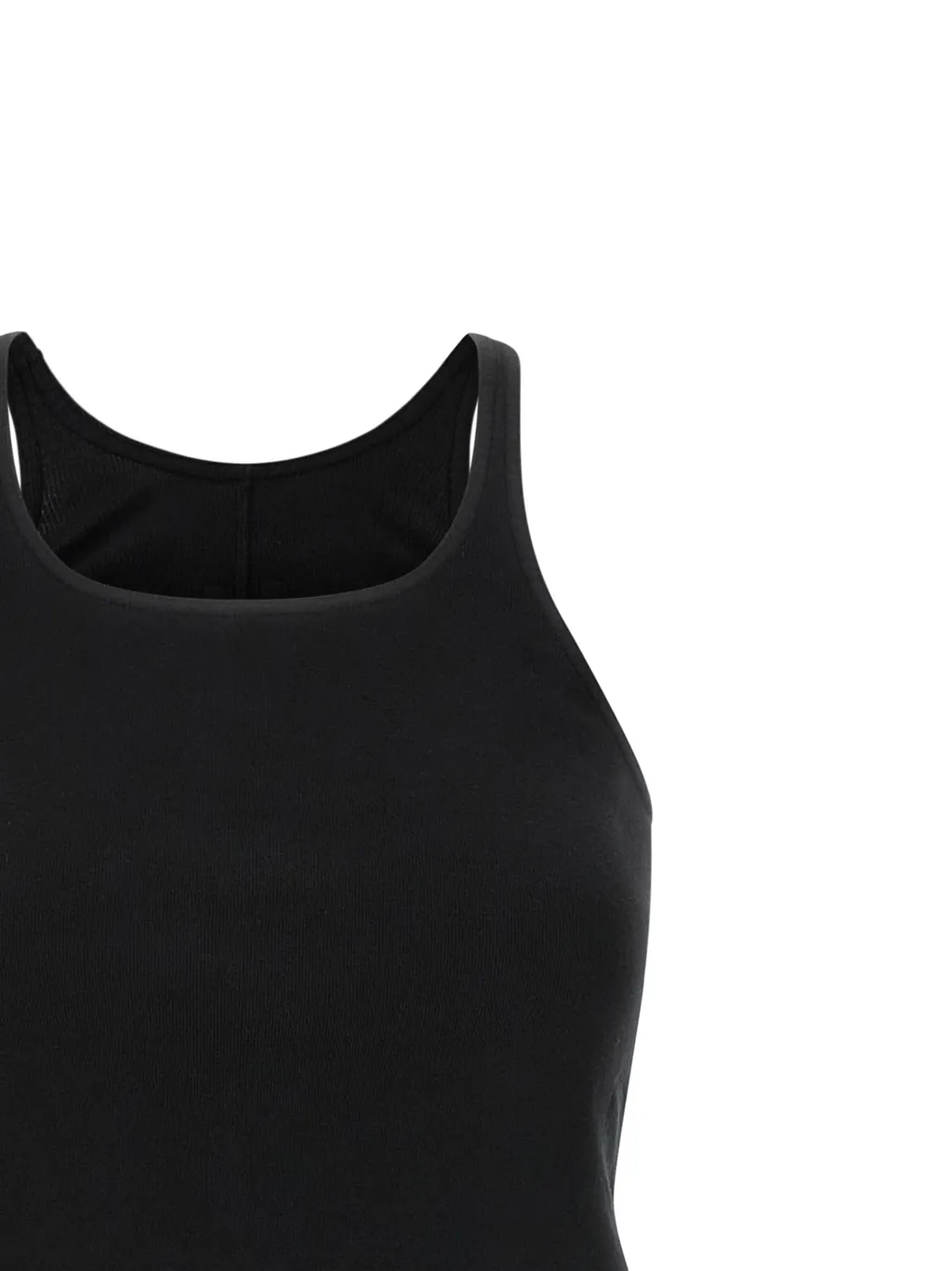 Raw-Hem Tie-Detail Tank Top