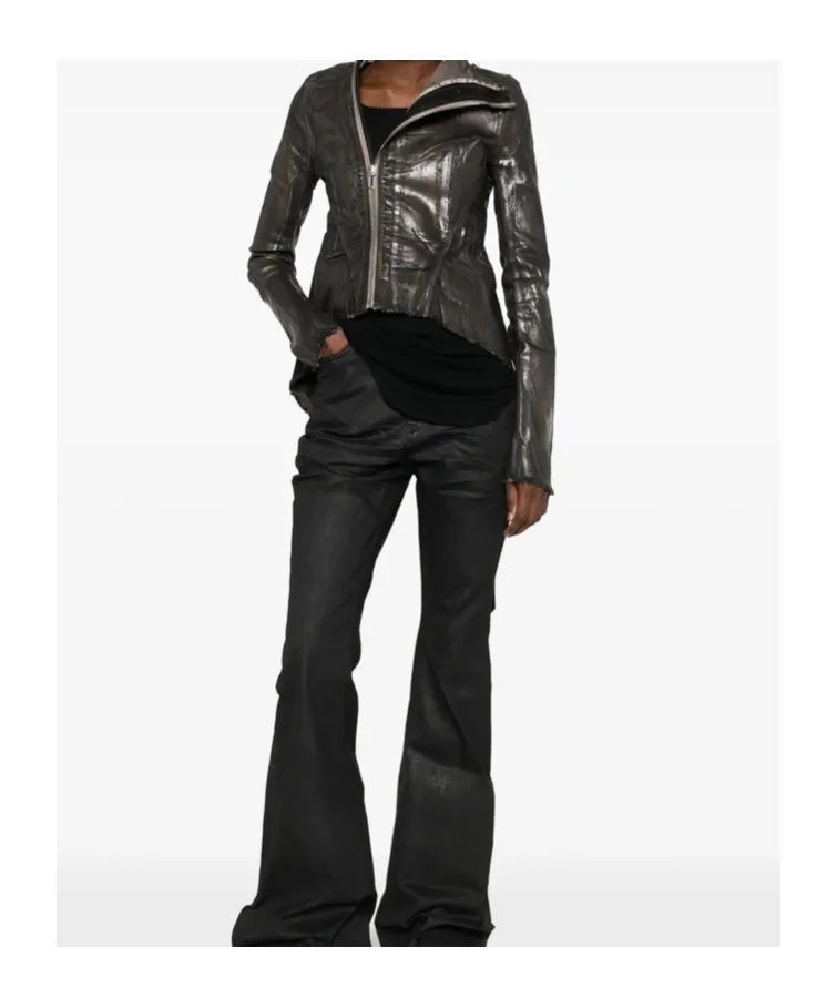 Asymmetrical Zip-Front Jacket