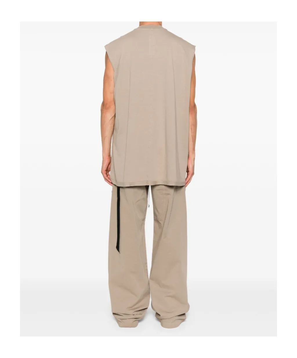 Crew-Neck Sleeveless Tank Top