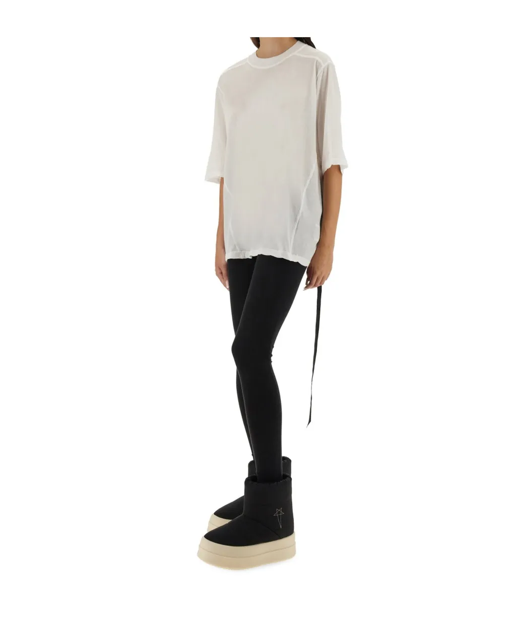 Asymmetrical-Hem Organic Cotton Top