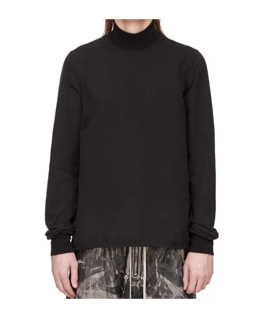 High-Neck Cotton Sweatshirt