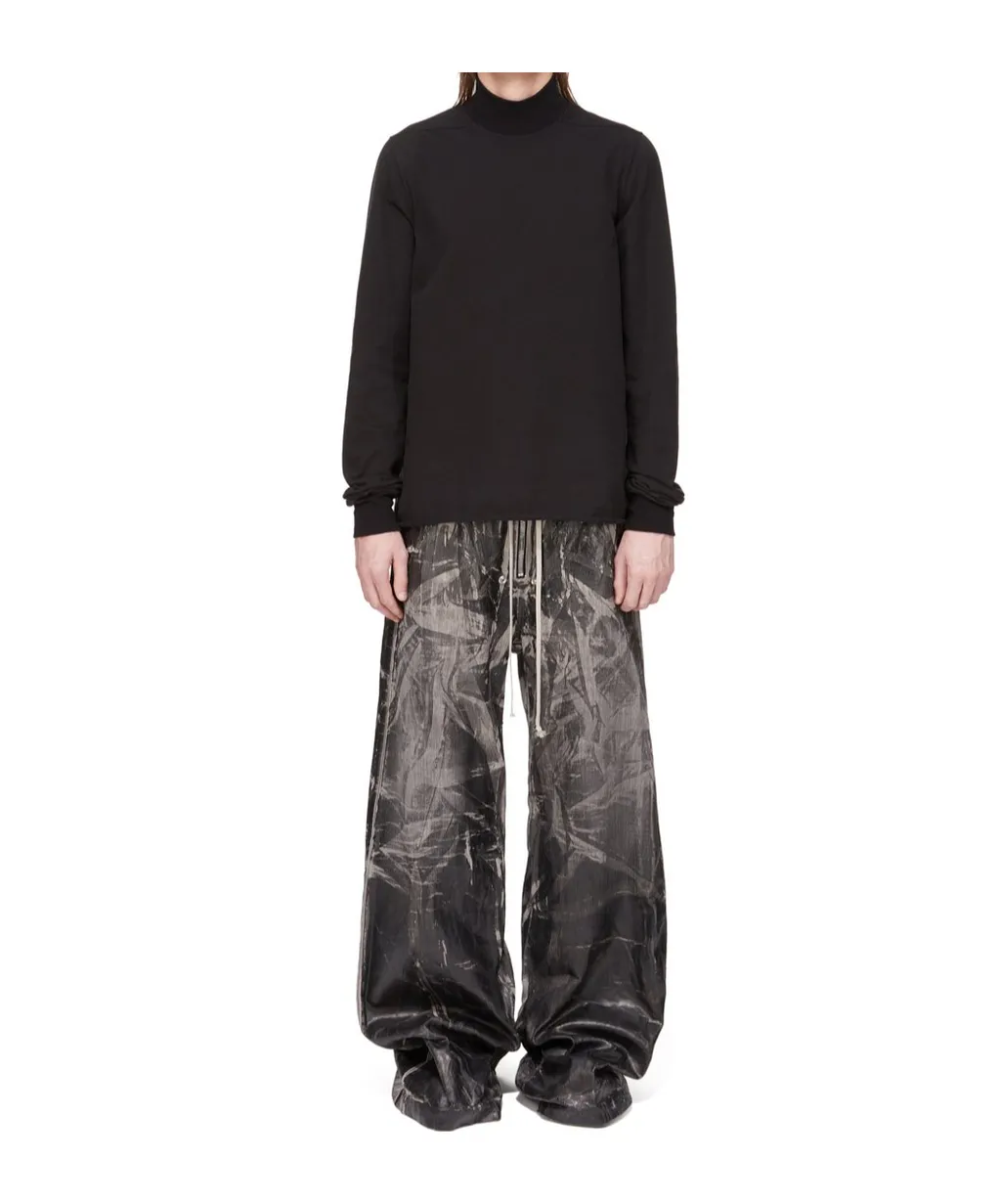 High-Neck Cotton Sweatshirt