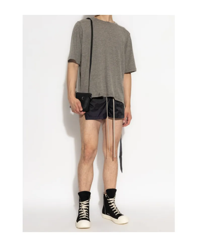 Short-Sleeve Drawstring T-Shirt
