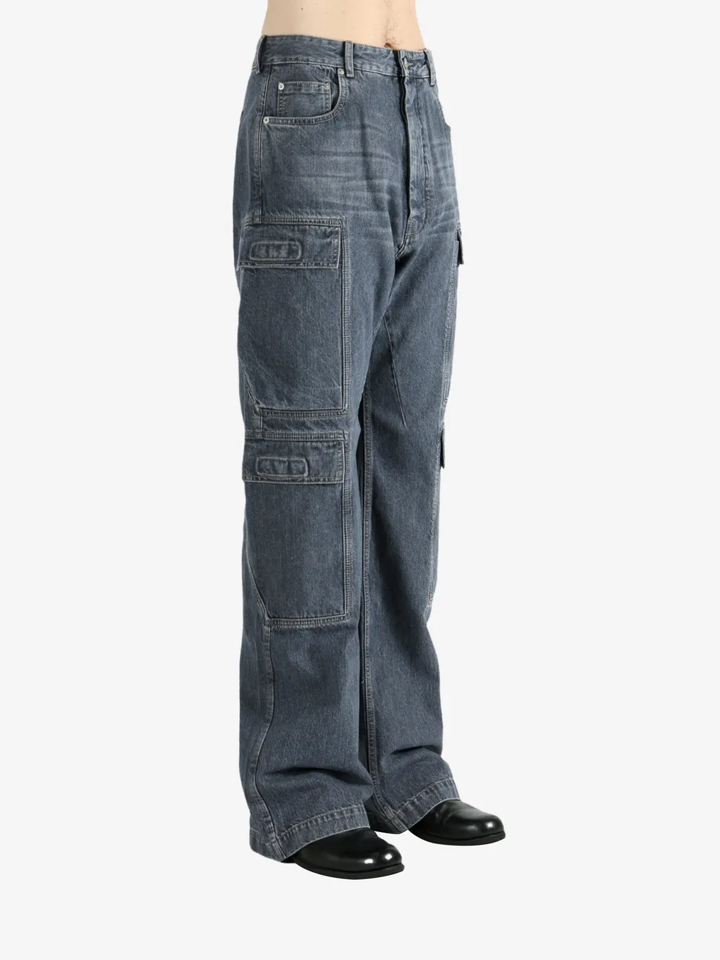 Cargo Pockets Jeans