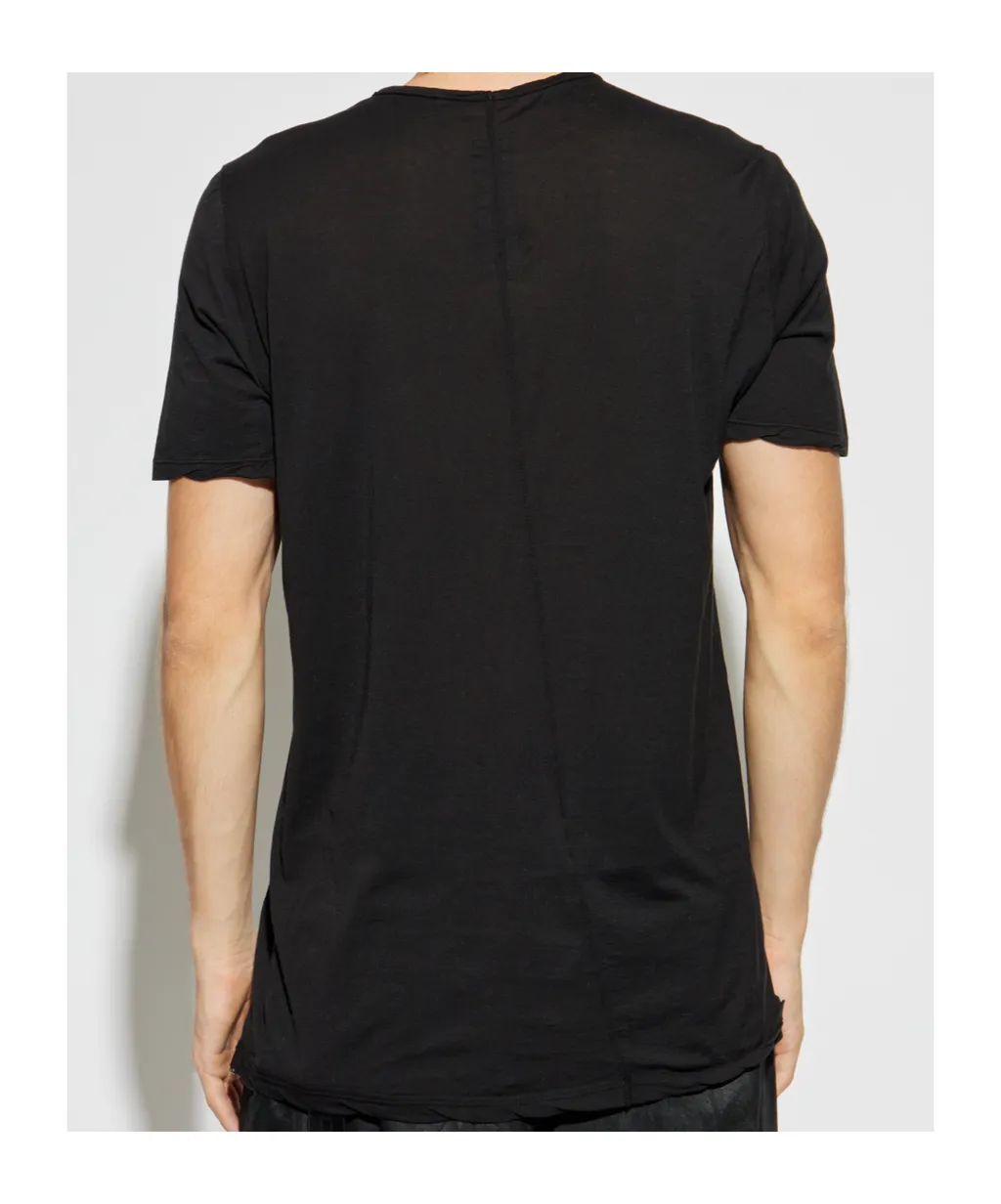 Side-Tie Organic Cotton T-Shirt
