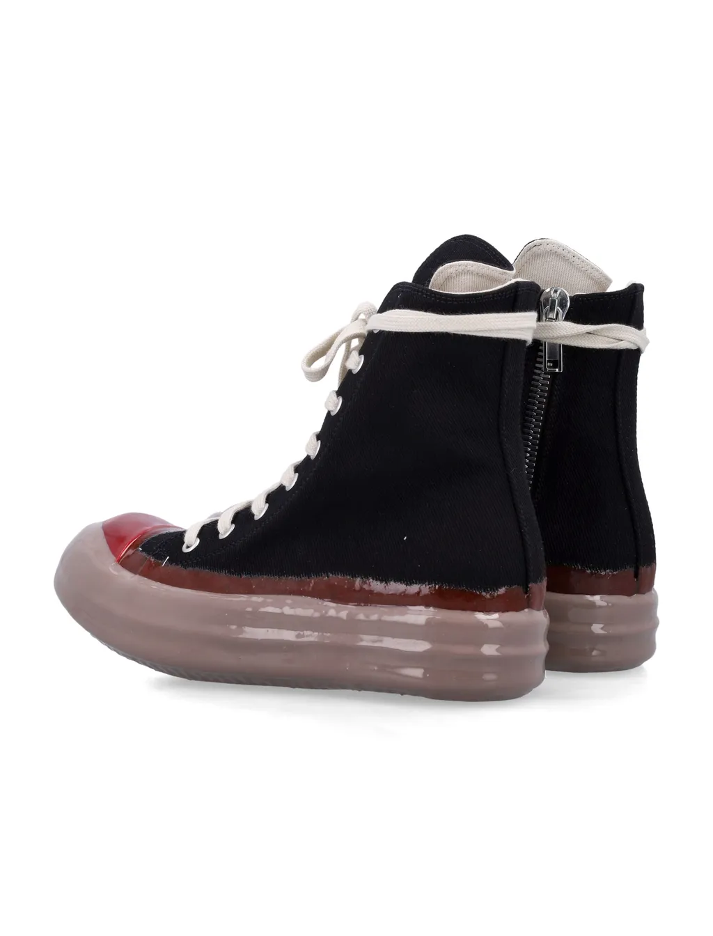 High-Top Lace-Up Sneakers