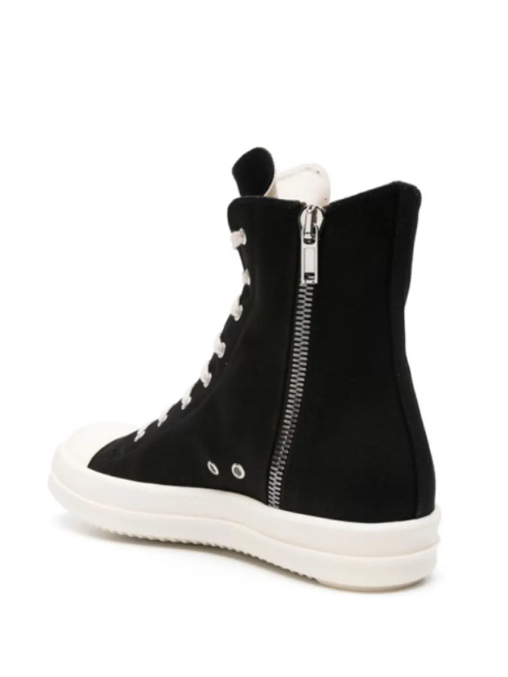 Lace-Up Zip-Fastening Sneakers
