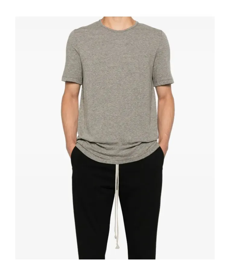 Side-Tie Cotton T-Shirt