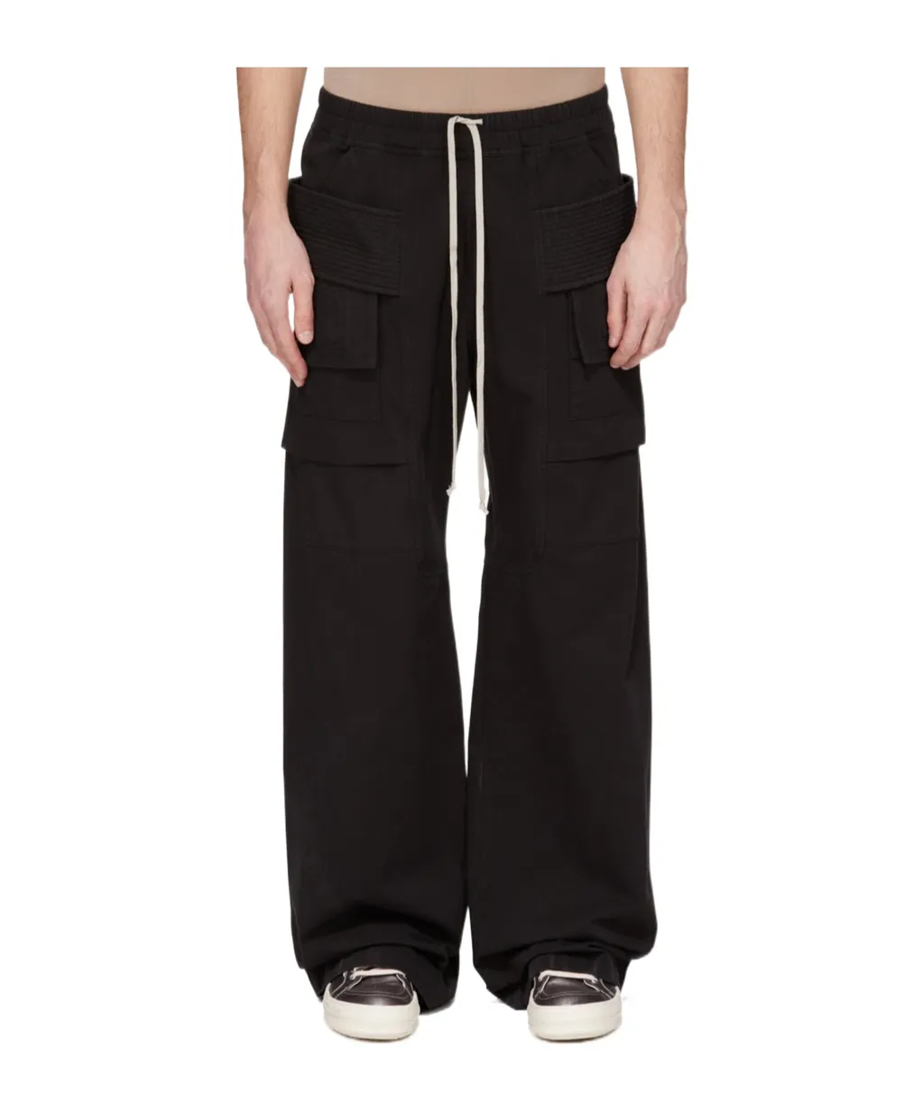 Creatch Wide Cargo Drawstring Pants